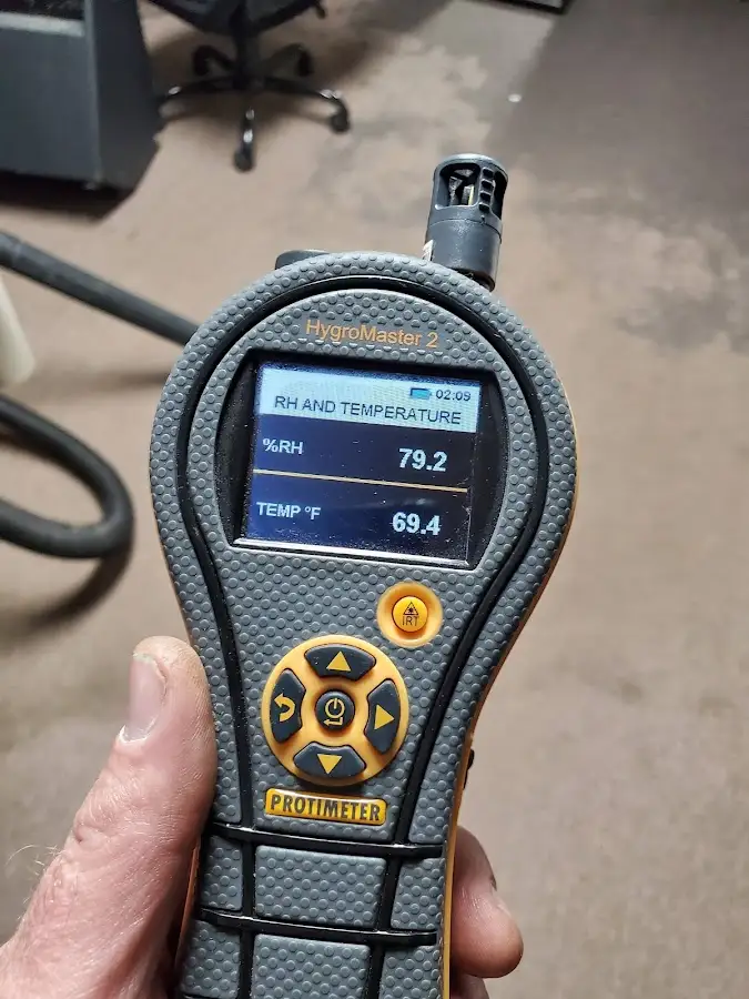Moisture meter humidity assessment for Fire & Smoke Damage Restoration in Painesville